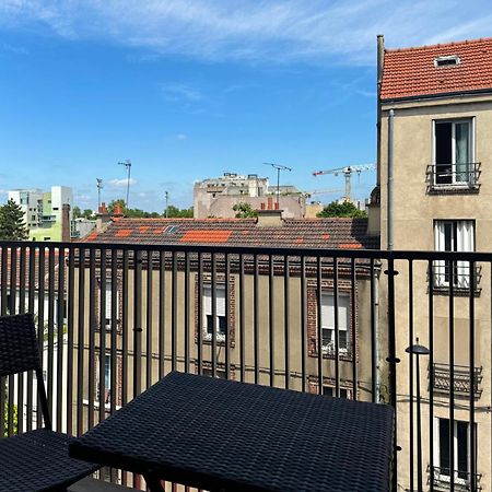 Appartement Moderne Avec Balcon Proche De Paris Aubervilliers Exteriér fotografie
