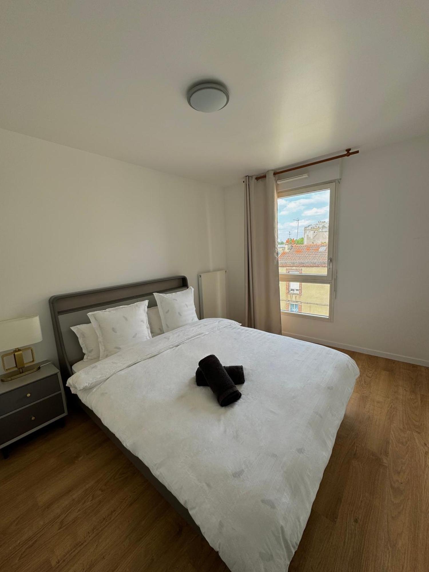 Appartement Moderne Avec Balcon Proche De Paris Aubervilliers Exteriér fotografie